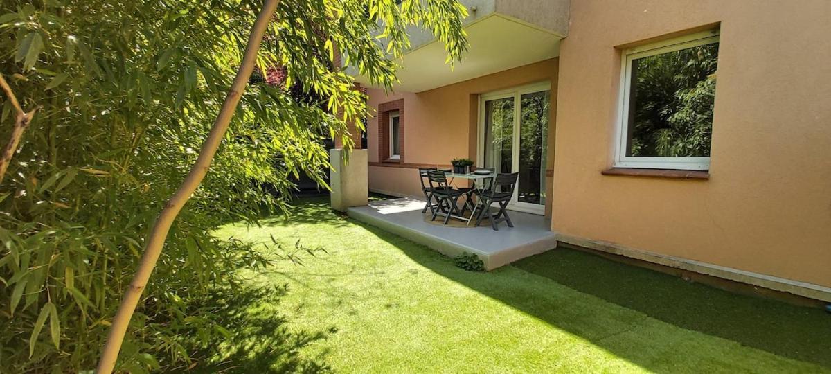 Apartament Les Capitouls - Avec Entree Autonome, Clim Neuve, Jardin, Parking Prive & Sa Piscine ! - Tuluza Zewnętrze zdjęcie